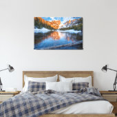 Icy Dream Lake Leinwanddruck (Insitu (Schlafzimmer))