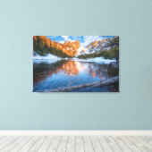 Icy Dream Lake Leinwanddruck (Insitu (Holzboden))