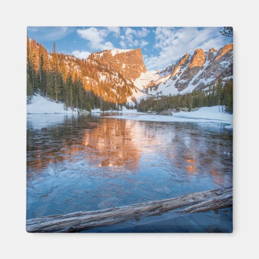 Icy Dream Lake Magnet (Vorne)