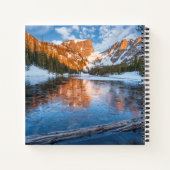 Icy Dream Lake Notizblock (Rückseite)