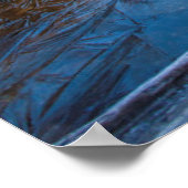 Icy Dream Lake Poster (Ecke)