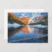 Icy Dream Lake Postkarte (Vorne/Hinten)