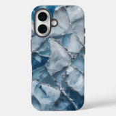 Icy Elegance Mattiert Marble Phone Case Design (Rückseite)