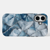 Icy Elegance Mattiert Marble Phone Case Design (Rückseite (Horizontal))