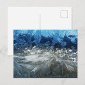 Icy-Fenster Postkarte (Vorne/Hinten)