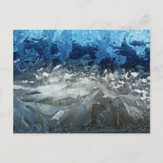 Icy-Fenster Postkarte (Vorderseite)