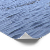 Icy Formation with Water Poster (Ecke)