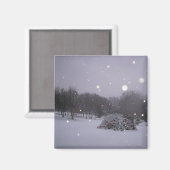 Icy Glitzer Magnet (Vorderseite/Rückseite)