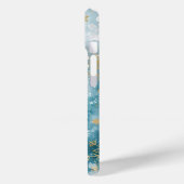 Icy Gold Flurry Phone Case (Rückseite / Links)