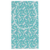 Icy Holly Small Geschenktasche Kleine Geschenktüte (Rückseite)