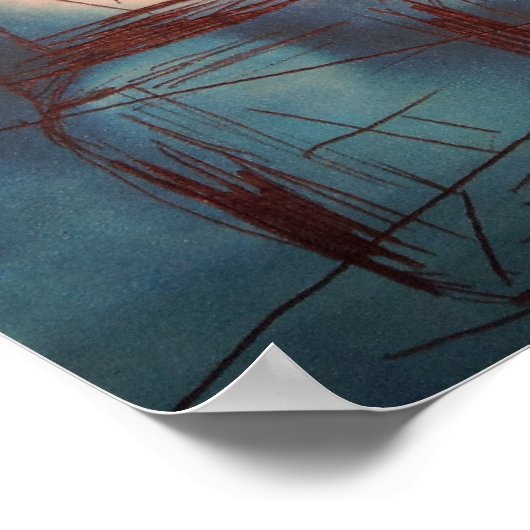 Icy Inuksuk Creation Poster (Ecke)