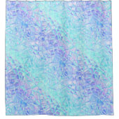 icy iridescence : duschvorhang (Vorderseite)