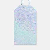 icy iridescence : geschenkanhänger (Rückseite)