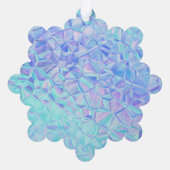 icy iridescence : ornament karte (Rückseite)