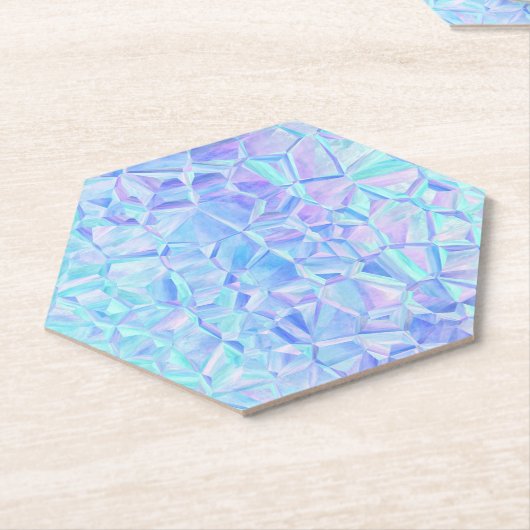 icy iridescence : untersetzer (angewinkelt)