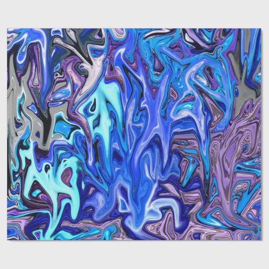 Icy Lake.... Geschenkpapier (Flach)