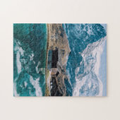 Icy Mountain Art Landschaftlich Puzzles Komplex Ji (Horizontal)