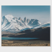 ICY MOUNTAIN SCENERY GESCHENKPAPIER (Flach)