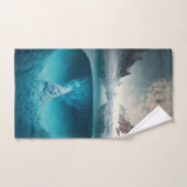 Icy Mountain View Badhandtuch Set (Handtuch)
