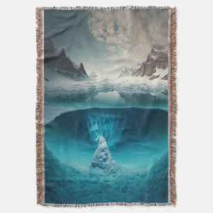 Icy Mountain View Decke