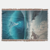 Icy Mountain View Decke (Vorderseite)