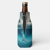 Icy Mountain View Flaschenkühler (Flasche Rückseite)
