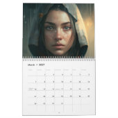 Icy Mountain View Kalender (Mär 2027)