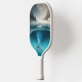 Icy Mountain View Pickleball Schläger (Links)
