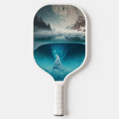 Icy Mountain View Pickleball Schläger (Rückseite)