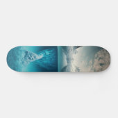 Icy Mountain View Skateboard (Horizontal)