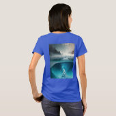 Icy Mountain View T-Shirt (Schwarz voll)