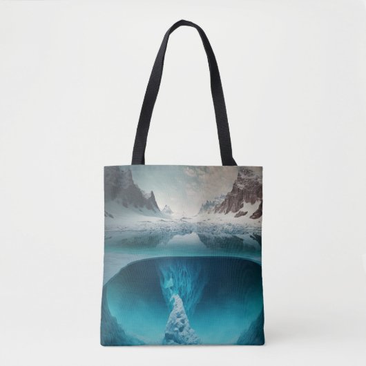 Icy Mountain View Tasche (Vorderseite)