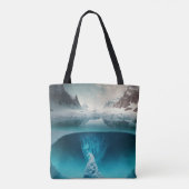 Icy Mountain View Tasche (Rückseite)