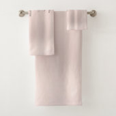 Icy Pink Rose Gold Diamond Glitzer Sparkone Tropfe Badhandtuch Set (Insitu)