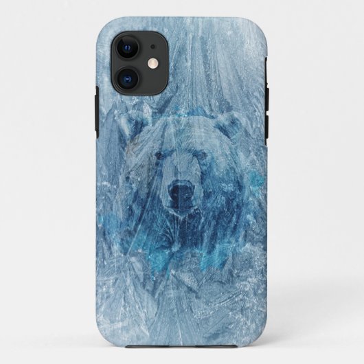 Icy Polar Bear iPhone / iPad Gehäuse Case-Mate iPhone Hülle (Rückseite)
