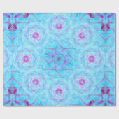 Icy Rose Brooch Geschenkpapier (Flach)