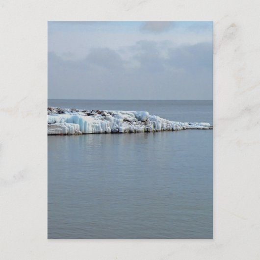 Icy Shore Postkarte (Vorderseite)