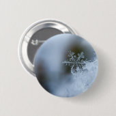 Icy Snowflake Button (Vorne & Hinten)