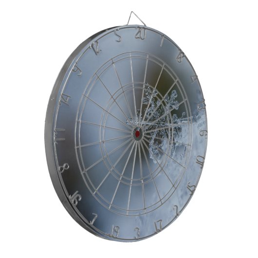 Icy Snowflake Dartscheibe (Vorderseite Links)