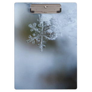 Icy Snowflake Klemmbrett