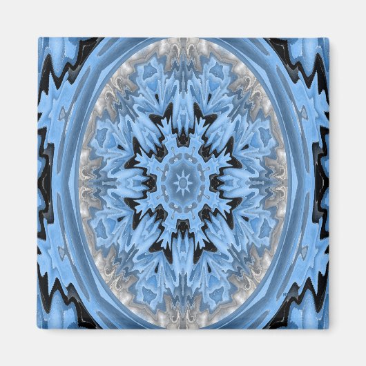 Icy Snowflake... Magnet (Vorne)