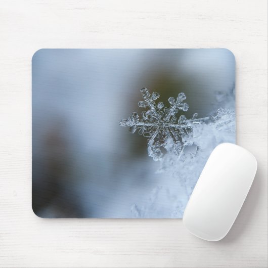 Icy Snowflake Mousepad (Mit Mouse)