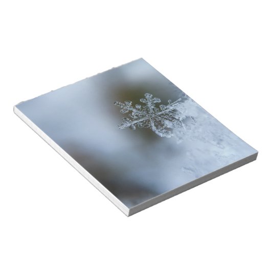 Icy Snowflake Notizblock (angewinkelt)