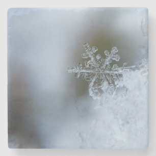 Icy Snowflake Steinuntersetzer