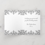 Icy Snowflakes Custom Foto (Innen Abgelegt)