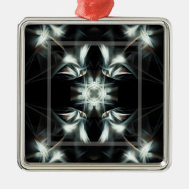 Icy Star Silbernes Ornament