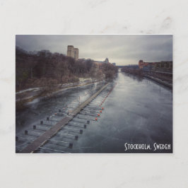 Icy Stockholm Postcard Postkarte