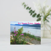 Icy Strait Point, Alaska Postcard Postkarte (Stehend Vorderseite)