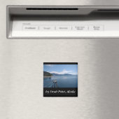 Icy Strait Point Alaska Souvenir Foto Magnet (In Situ (Geschirrspüler))