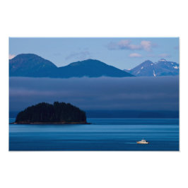 Icy Strait Point, Hoonah, Alaska, USA Foto print